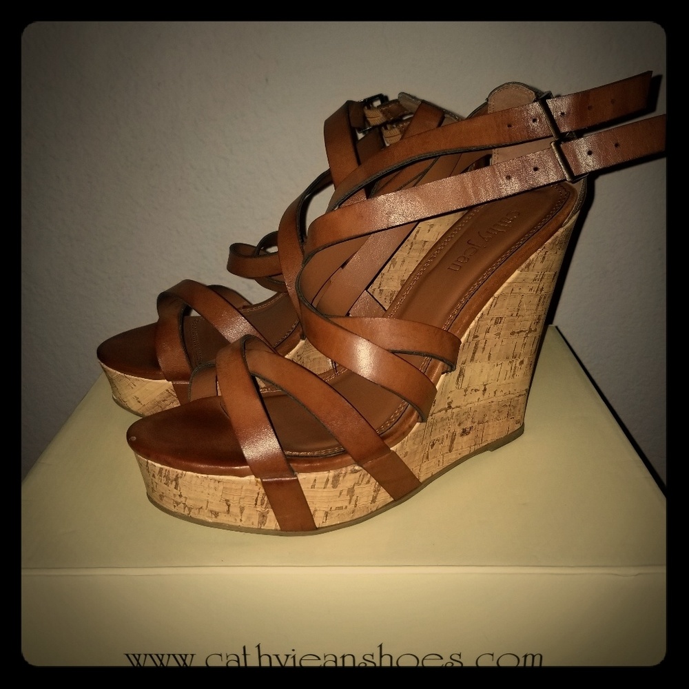 Cathy Jean Wedge Sandal